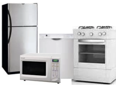refridgerator, microwave, dishwasher, washer dryer pic